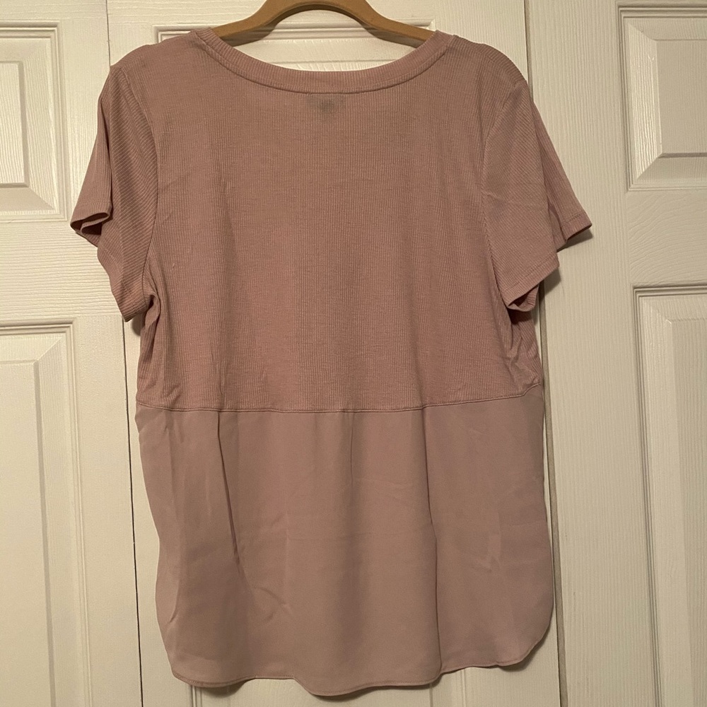 Express║mixed material top - Picture 2 of 3
